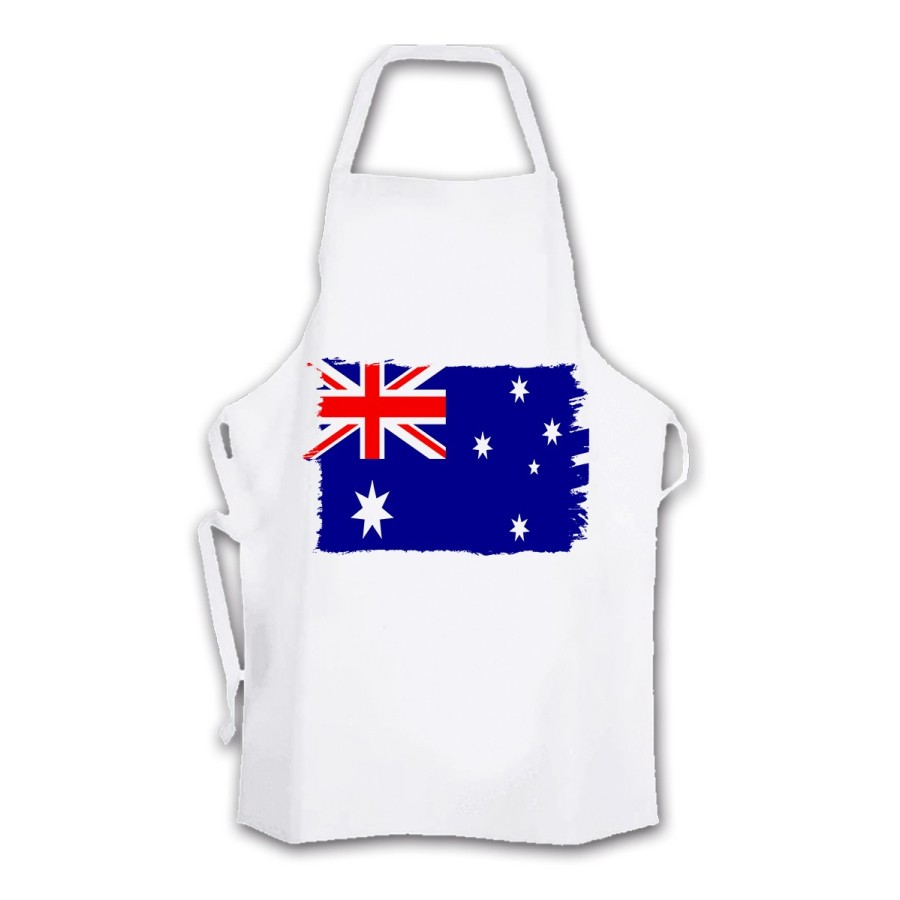 DELANTAL TALLA ADULTO bandera australia pais gobierno australiano cocina personalizado