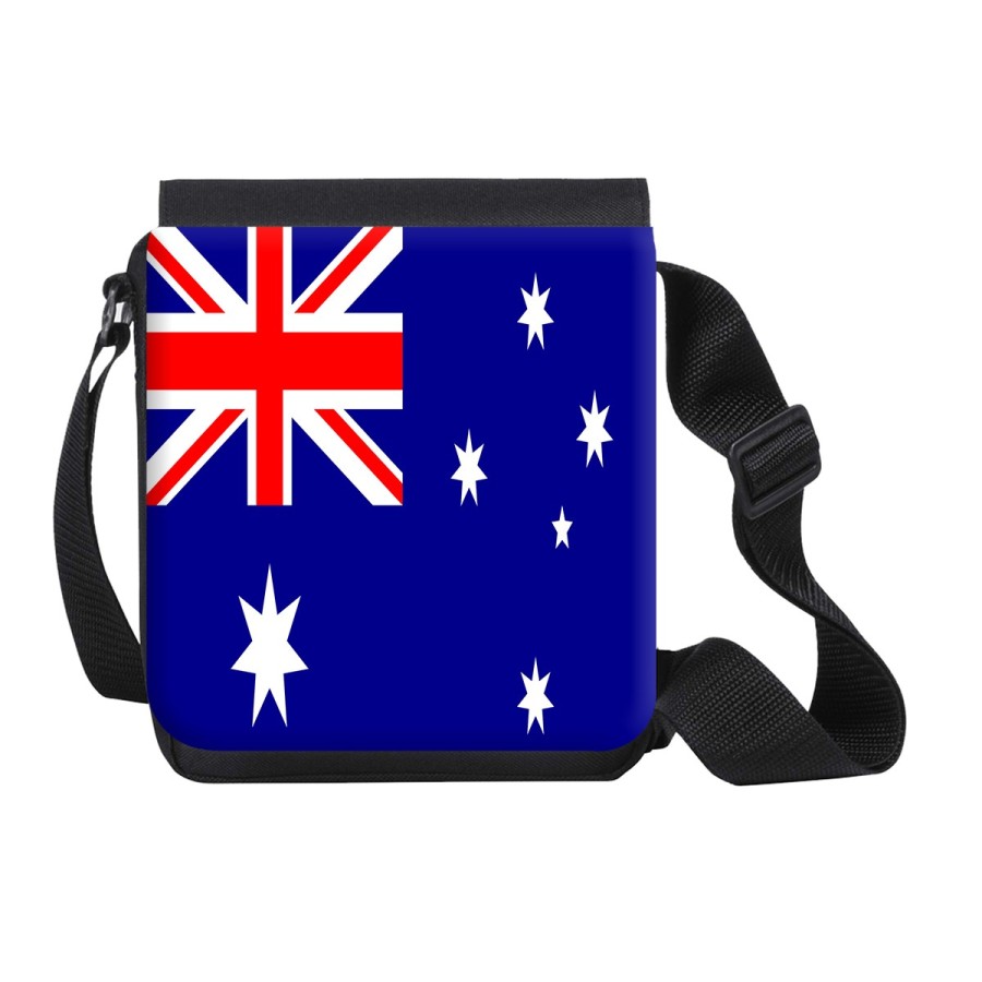 BANDOLERA PEQUEÑA bandera australia pais gobierno australiano bolso personalizada