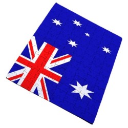 PUZZLE DE TAMAÑO Y PIEZAS A ELEGIR bandera australia pais gobierno australiano rompecabezas educativo puzle