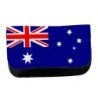 ESTUCHE NECESER DE LONA bandera australia pais gobierno australiano unisex negro bolsa aseo multiusos