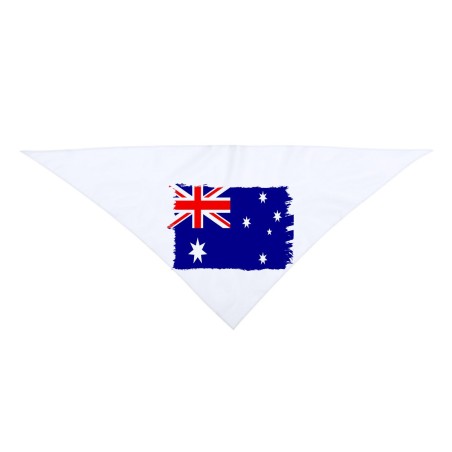 PAÑOLETA TRIANGULAR SUAVE bandera australia pais gobierno australiano moda cuello fiestas