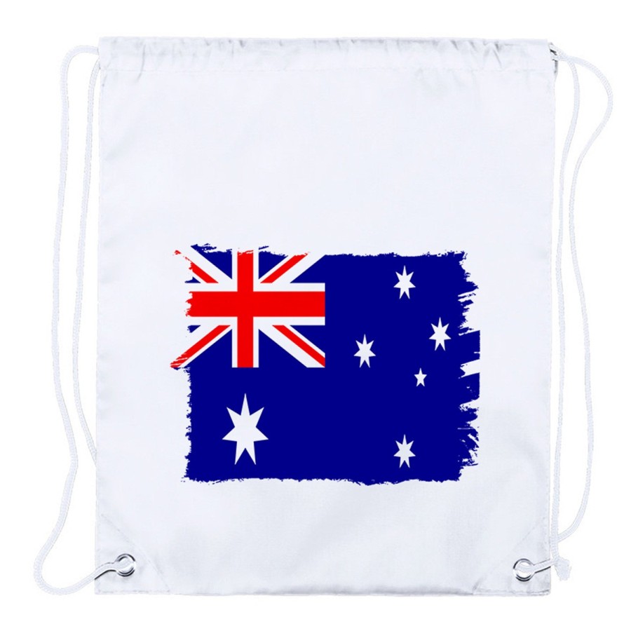 MOCHILA DE CUERDAS (SELECCIONE CANTIDAD) bandera australia pais gobierno australiano playa piscina excursion