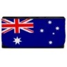 BILLETERA BILLETERO bandera australia pais gobierno australiano mujer señora negro monedero