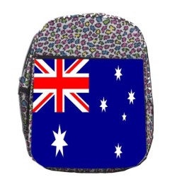 MOCHILA LUNARES ESTAMPADO bandera australia pais gobierno australiano escolar personalizado picnic excursión deporte