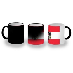 TAZA MÁGICA bandera austria...