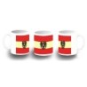 TAZA FOTOLUMINISCENTE bandera austria pais gobierno escudo BRILLA OSCURIDAD