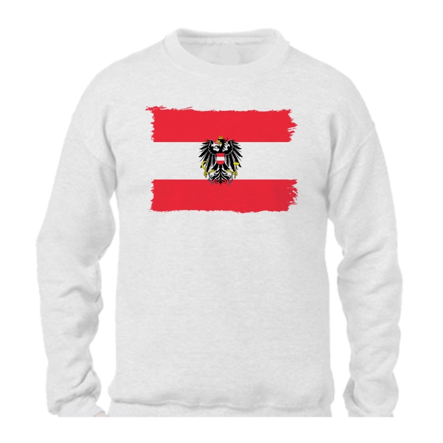 SUDADERA bandera austria pais gobierno escudo personalizada