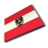 PANEL FOTOGRÁFICO DECORATIVO bandera austria pais gobierno escudo cuadro acabado brillante elegante pared