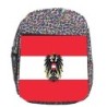 MOCHILA LUNARES ESTAMPADO bandera austria pais gobierno escudo escolar personalizado picnic excursión deporte