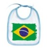 BABERO COLORES bandera brasil pais gobierno brasileño personalizado bebe