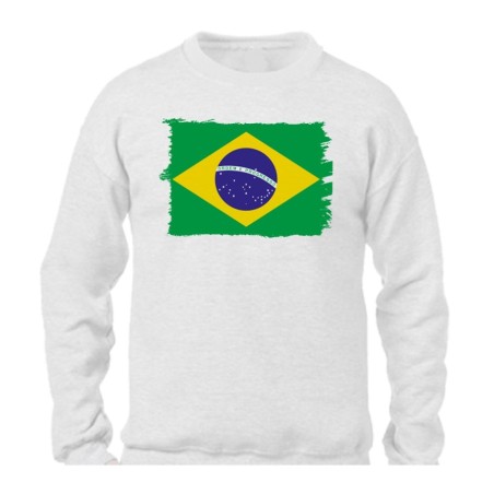 SUDADERA bandera brasil pais gobierno brasileño personalizada