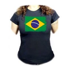 CAMISETA NEGRA MUJER...