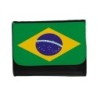 BILLETERA BILLETERO bandera brasil pais gobierno brasileño unisex negro monedero