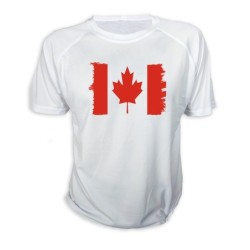 CAMISETA bandera canada...