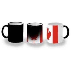 TAZA MÁGICA bandera canada...