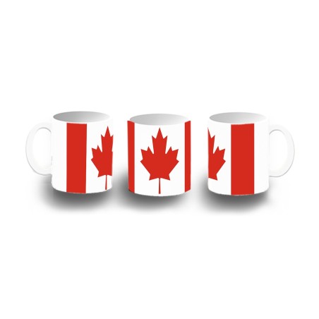 TAZA DE PLASTICO bandera canada pais gobierno canadiense niños personalizada