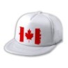 GORRA 5 PANELES REDECILLA TRASERA bandera canada pais gobierno canadiense estilo rapero