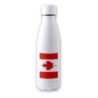 BIDON 700 ML ACERO INOXIDABLE bandera canada pais gobierno canadiense tapon seguridad botella