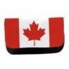 ESTUCHE NECESER DE LONA bandera canada pais gobierno canadiense unisex negro bolsa aseo multiusos