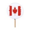 ABANICO ESTILO PAI PAI bandera canada pais gobierno canadiense moda primavera verano elegante