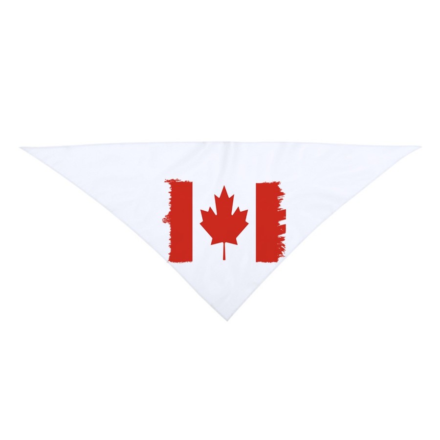 PAÑOLETA TRIANGULAR SUAVE bandera canada pais gobierno canadiense moda cuello fiestas