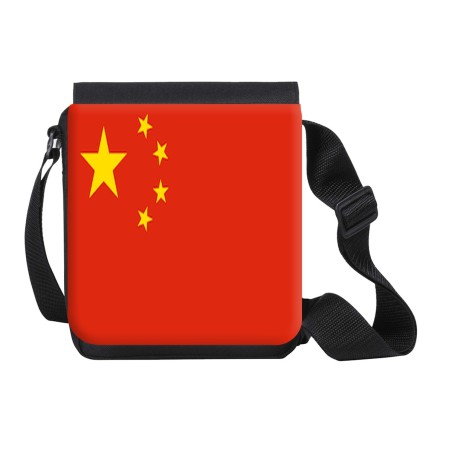 BANDOLERA PEQUEÑA bandera china pais gobierno chino chinos bolso personalizada