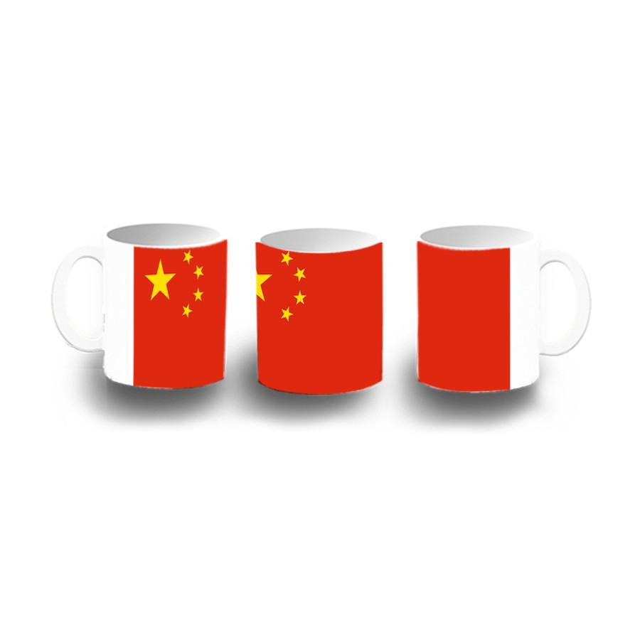 TAZA DE PLASTICO bandera china pais gobierno chino chinos niños personalizada