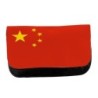 ESTUCHE NECESER DE LONA bandera china pais gobierno chino chinos unisex negro bolsa aseo multiusos