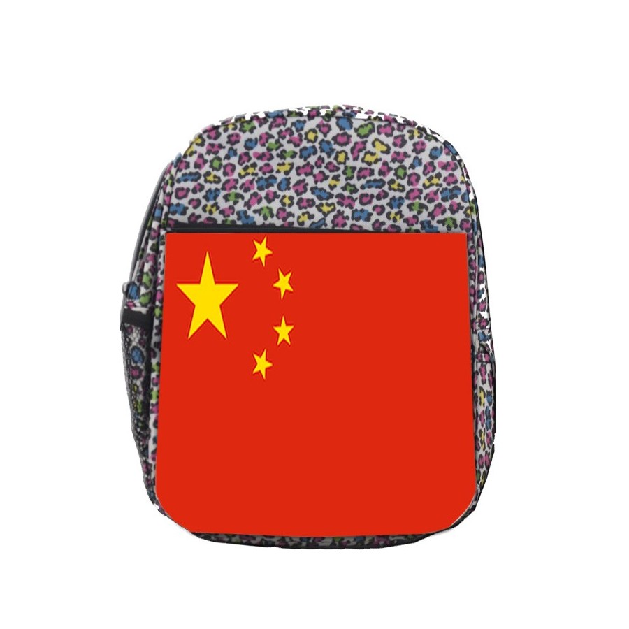 MOCHILA LUNARES ESTAMPADO bandera china pais gobierno chino chinos escolar personalizado picnic excursión deporte