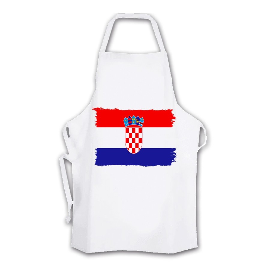 DELANTAL TALLA ADULTO bandera croacia pais gobierno croata cocina personalizado