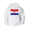 SUDADERA CON CAPUCHA bandera croacia pais gobierno croata CON BOLSILLOS