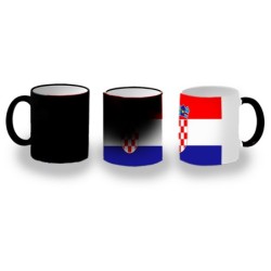 TAZA MÁGICA bandera croacia...