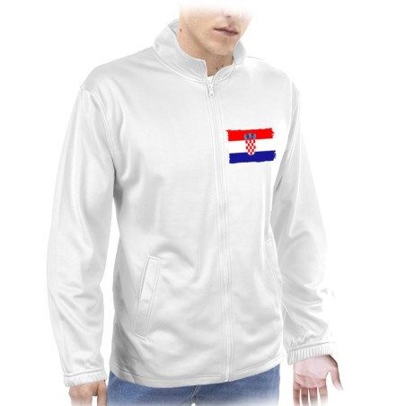 CHAQUETA TECNICA 1 IMPRESION bandera croacia pais gobierno croata  personalizada