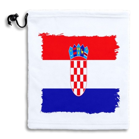 BRAGA GORRO POLAR AJUSTABLE bandera croacia pais gobierno croata POLIESTER INVIERNO PERSONALIZADA