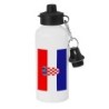 BIDON 600 ML ACERO INOXIDABLE CON CHUPON bandera croacia pais gobierno croata escolar deporte bicicleta