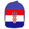 MOCHILA AZUL bandera croacia pais gobierno croata escolar personalizado picnic excursión deporte