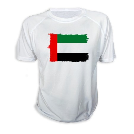 CAMISETA bandera emiratos arabes unidos pais oriente personalizada