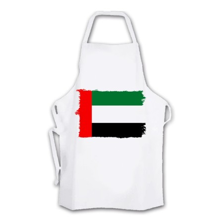 DELANTAL TALLA ADULTO bandera emiratos arabes unidos pais oriente cocina personalizado