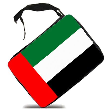 ESTUCHE bandera emiratos arabes unidos pais oriente escolar case