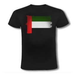 CAMISETA NEGRA bandera...