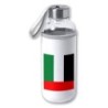 BIDON DE 420 ML CON FUNDA DE NEOPRENO bandera emiratos arabes unidos pais oriente tapon seguridad