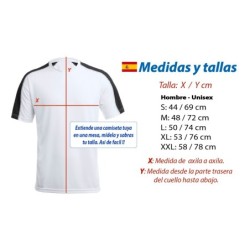 CAMISETA TÉCNICA FRANJA MANGAS NEGRA bandera emiratos arabes unidos pais oriente personalizada