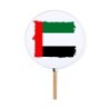 ABANICO ESTILO PAI PAI bandera emiratos arabes unidos pais oriente moda primavera verano elegante