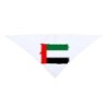 PAÑOLETA GRANDE TRIANGULAR SUAVE bandera emiratos arabes unidos pais oriente moda cuello fiestas