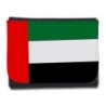 BILLETERA BILLETERO bandera emiratos arabes unidos pais oriente hombre caballero negro monedero