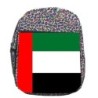 MOCHILA LUNARES ESTAMPADO bandera emiratos arabes unidos pais oriente escolar personalizado picnic excursión deporte