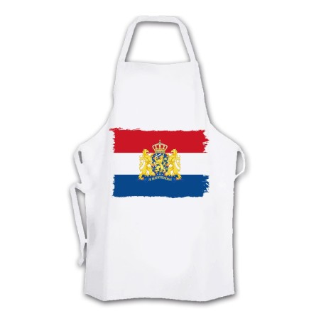 DELANTAL TALLA ADULTO bandera holanda paises bajos gobierno holandes cocina personalizado