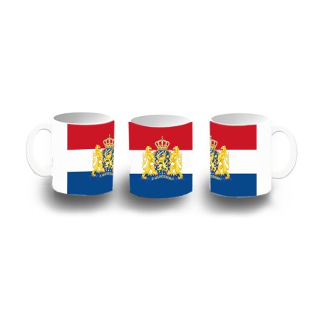 TAZA DE PLASTICO bandera holanda paises bajos gobierno holandes niños personalizada