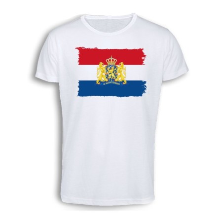 CAMISETA TACTO ALGODÓN bandera holanda paises bajos gobierno holandes cómoda personalizada