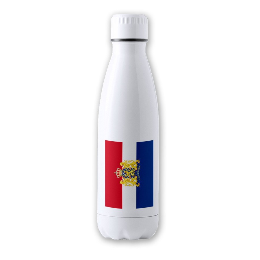 BIDON 700 ML ACERO INOXIDABLE bandera holanda paises bajos gobierno holandes tapon seguridad botella